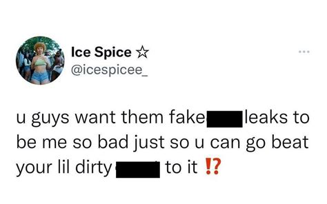 did ice spice get leaked|Ice Spice Addresses Leaked Text Messages In New Interview